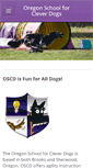 Mobile Screenshot of cleverdogsagility.com